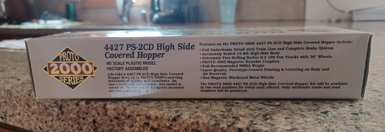 PROTO 2000-HO-4427 PS-2CD-HIGH SIDE COVERED HOPPER-ASSEMBLED-TLDX-IL-#6837-21372