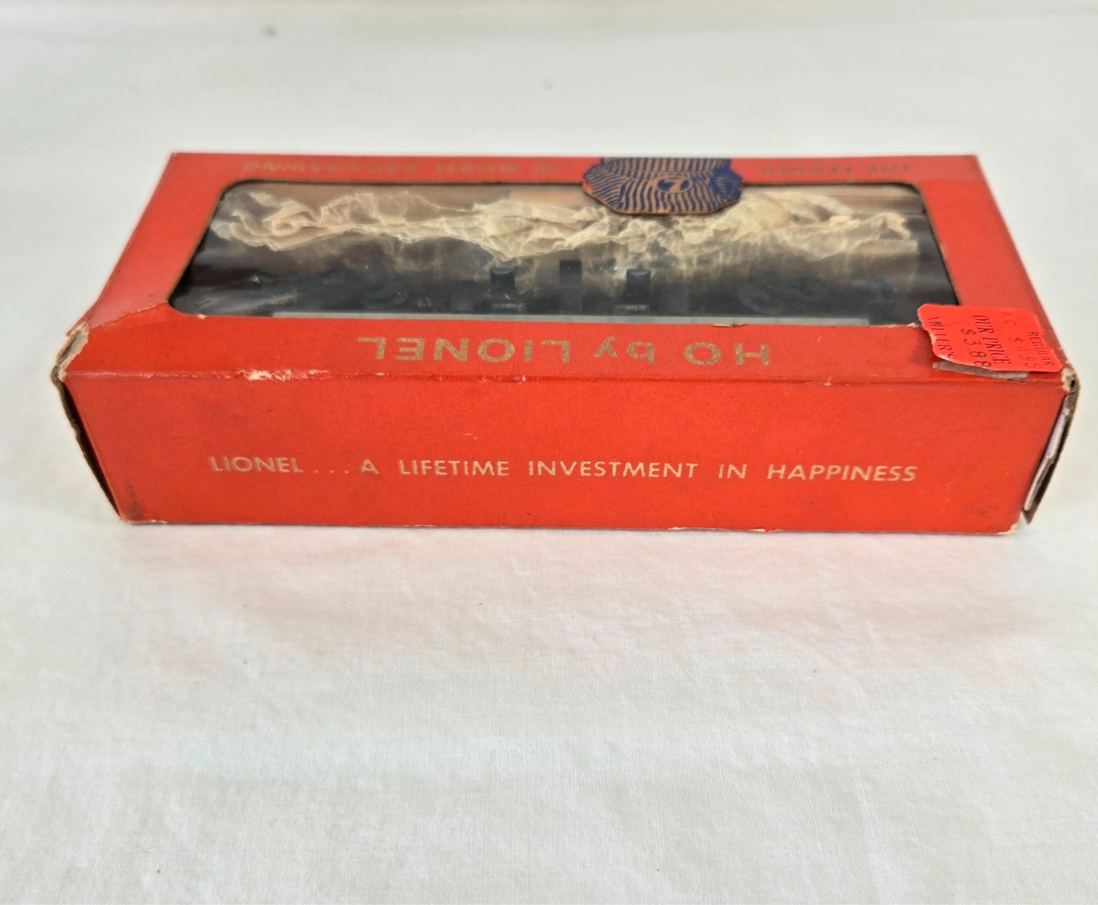 HO by Lionel 0301 Pennsylvania Operating Coal Dump Car w/Coal in Original Box