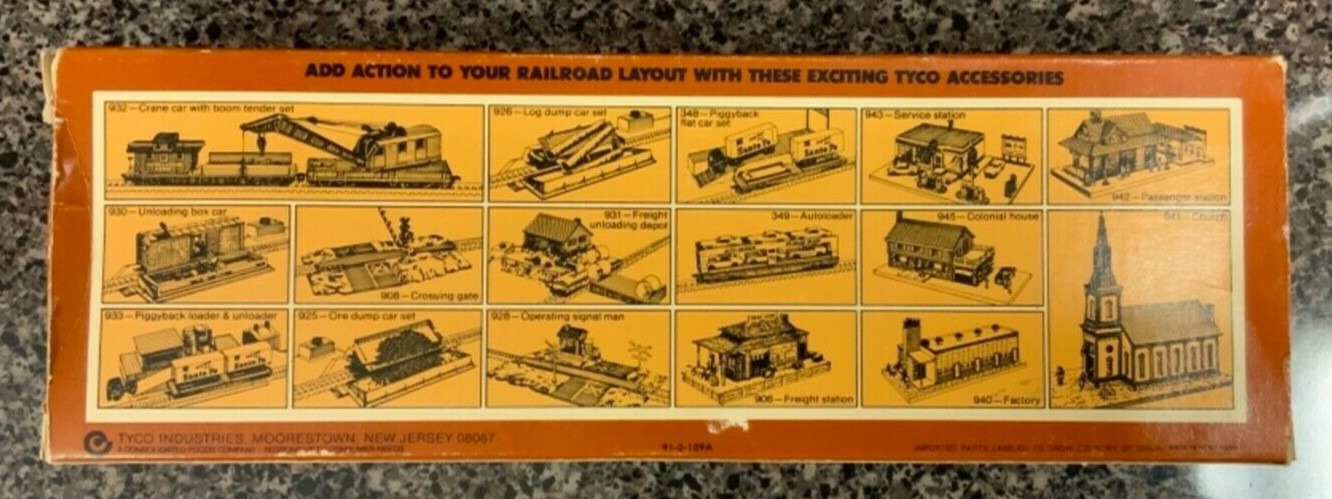 TYCO Vintage HO 70’s Southern Railroad #4365 Pulpwood Car 50Ft 334A Used w/Box