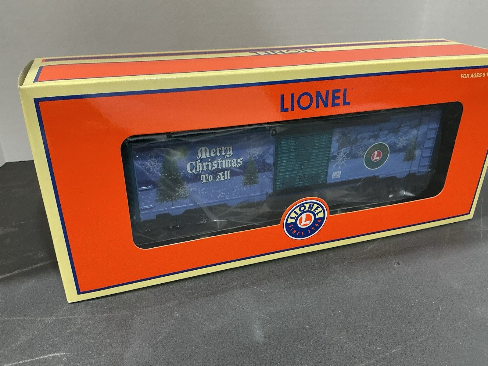 LIONEL Merry Christmas 2007 BOXCAR 6-25033 SANTA REINDEER 25033 CTS 3.2.1