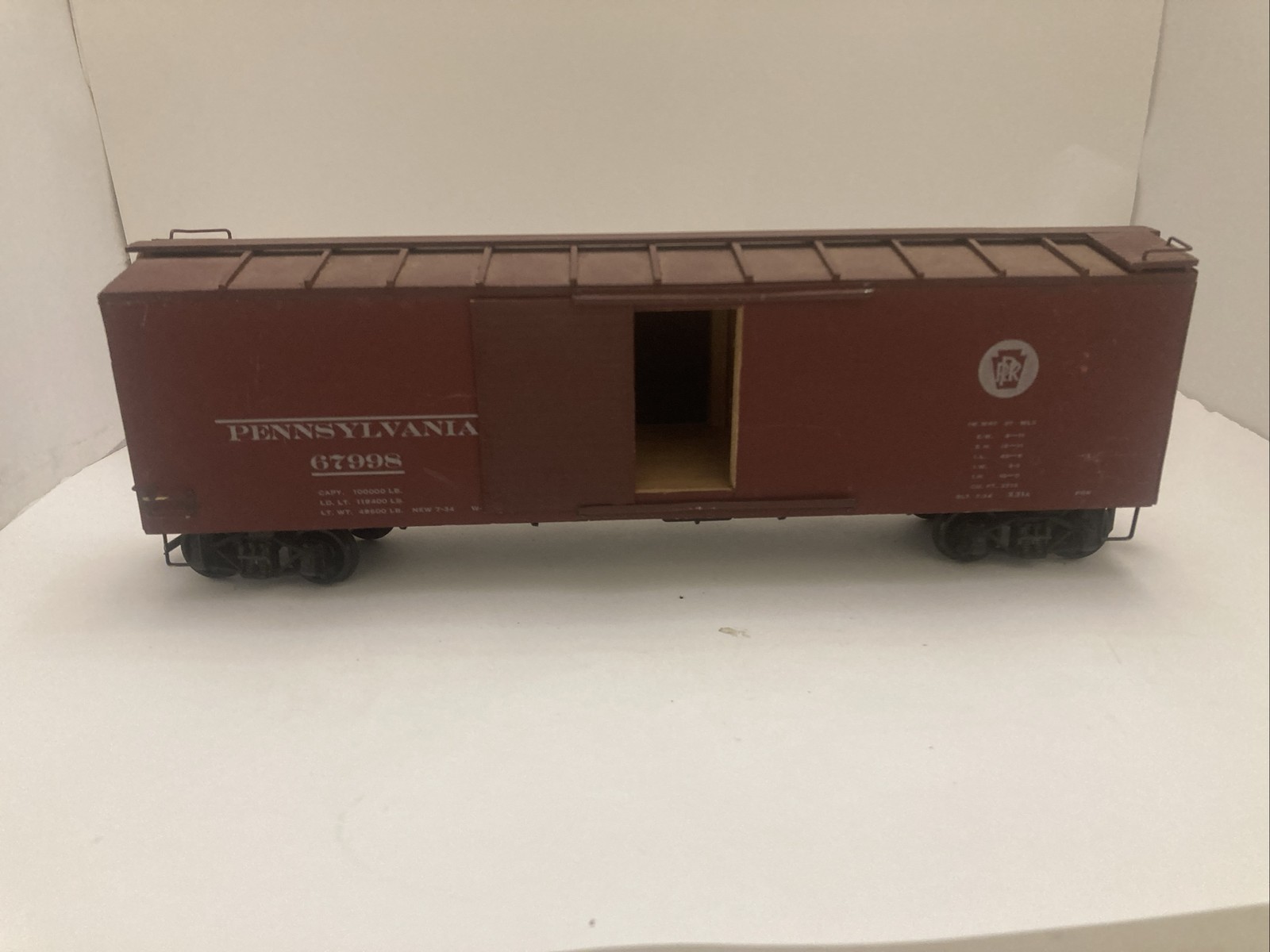 Unknown O SCALE 2 RAIL Pennsylvania 67998 Boxcar