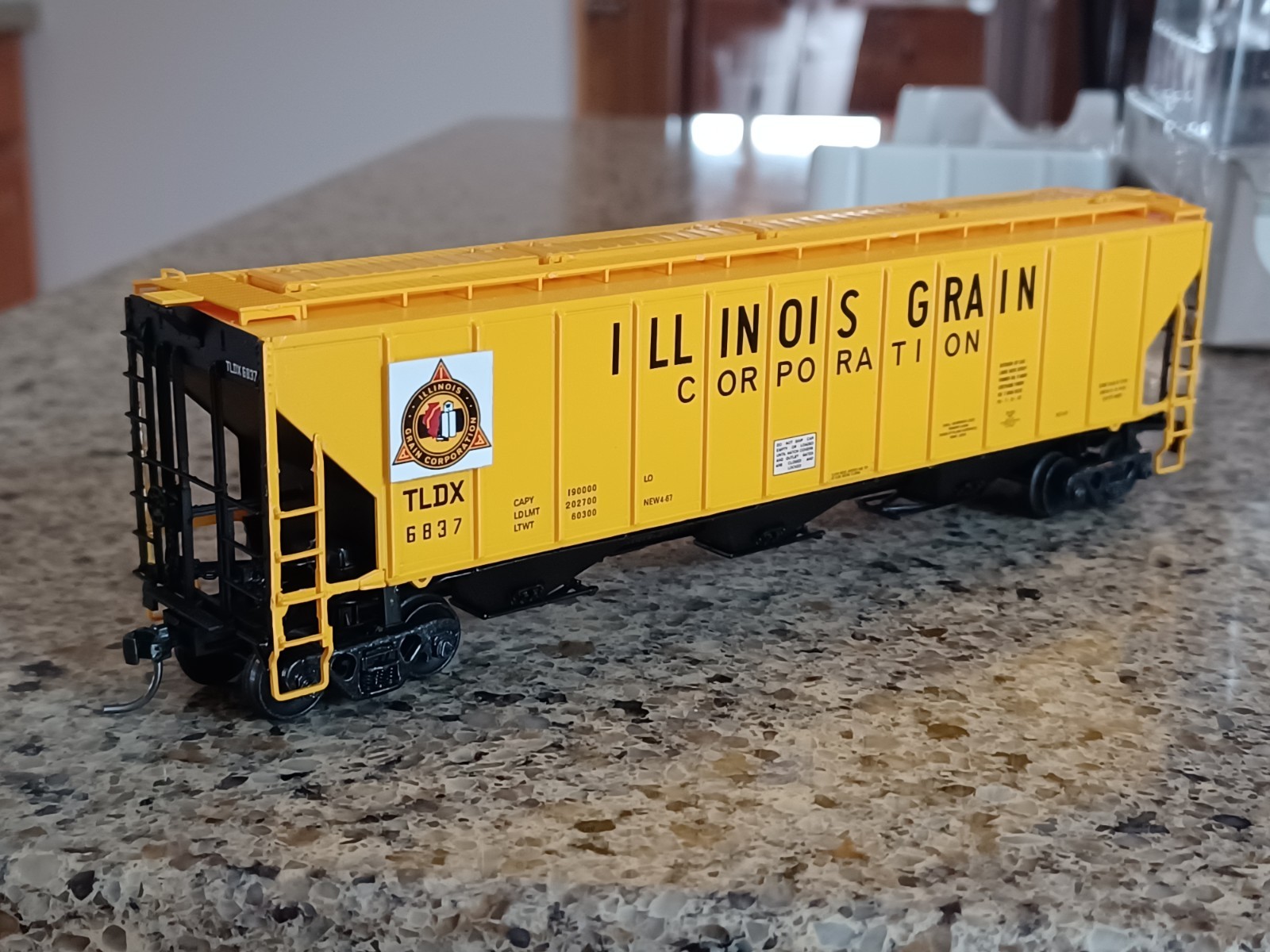 PROTO 2000-HO-4427 PS-2CD-HIGH SIDE COVERED HOPPER-ASSEMBLED-TLDX-IL-#6837-21372
