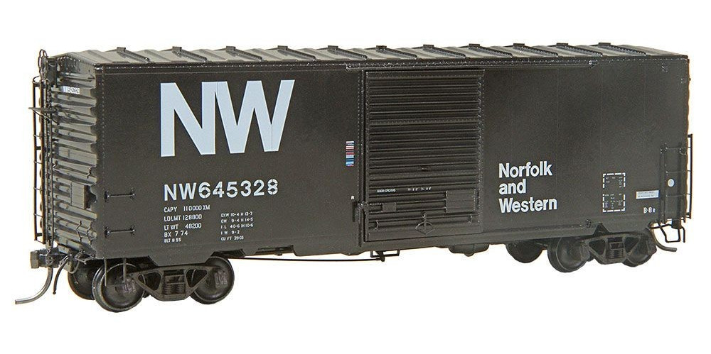 Kadee HO scale #5328 ~ Norfolk And Western (1979) 40′ PS-1 Steel Boxcar ~New