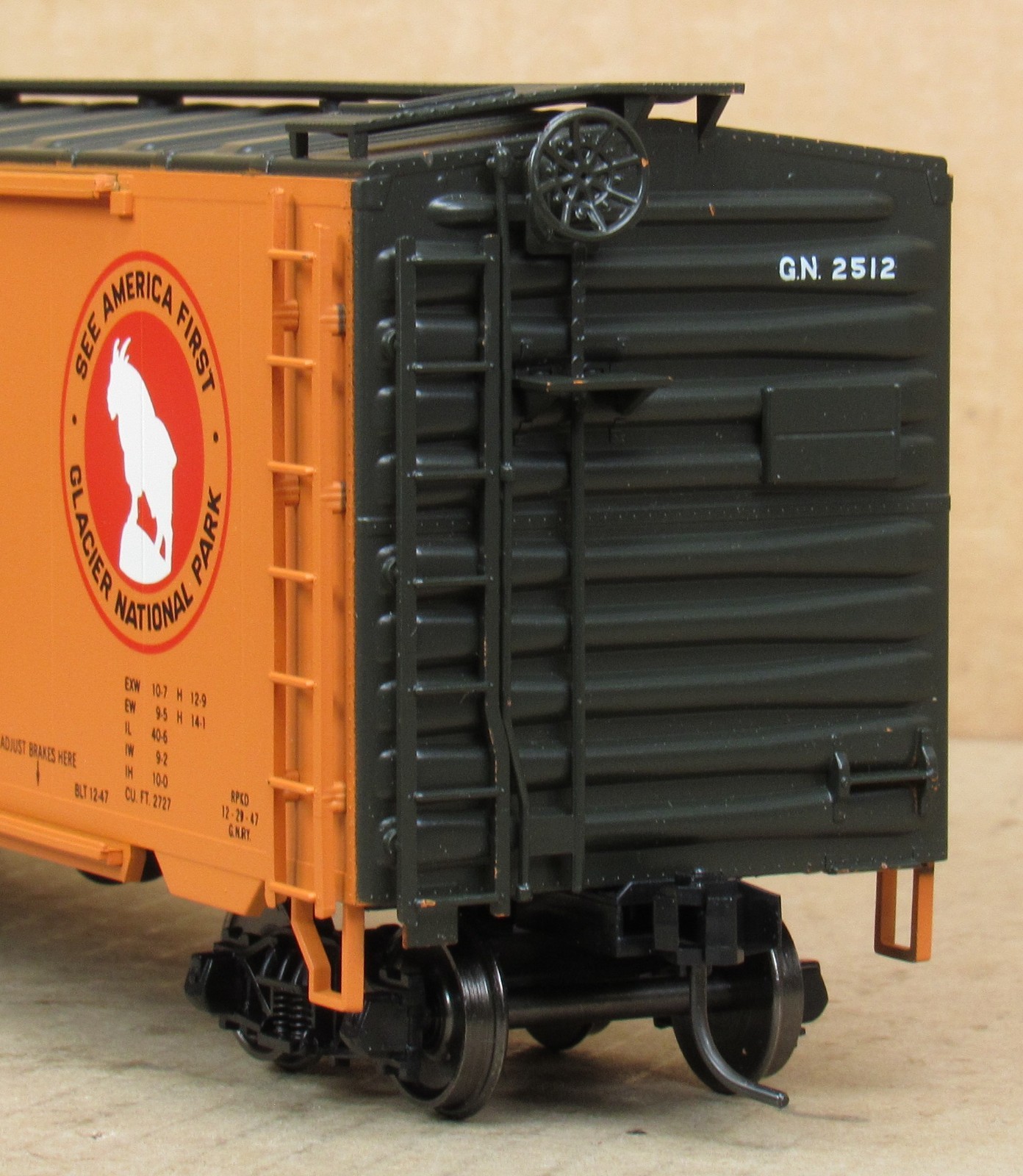Weaver Great Northern Boxcar #2512 O-Scale 2-Rail LNIB