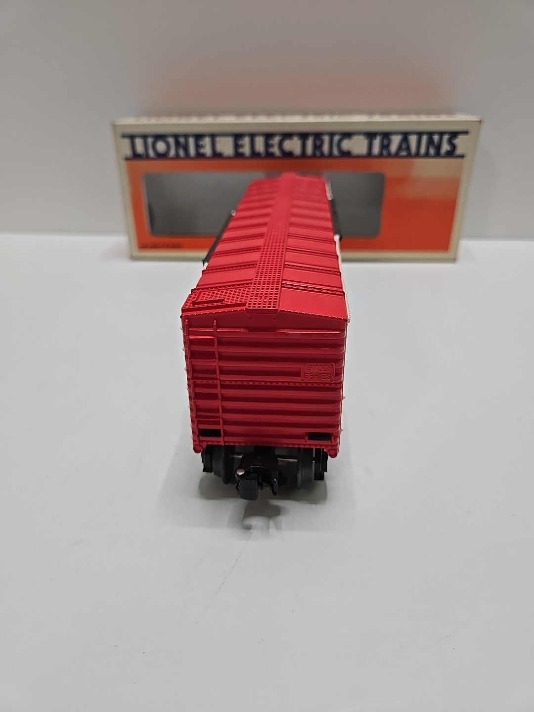 LIONEL 6-19908 CHRISTMAS BOX CAR 1989 SEASONS GREATINGS NEW IN ORIG BOX