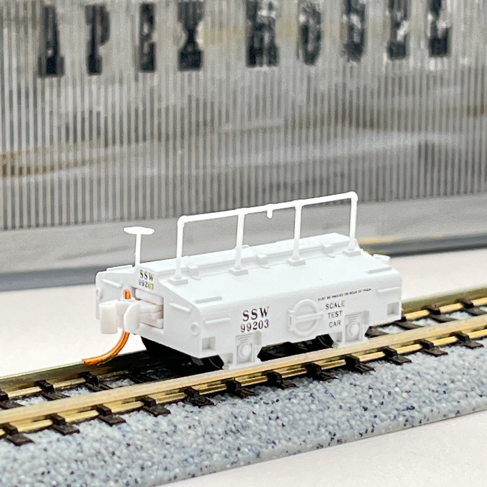 Micro-Trains N Scale 12100040 St Louis Southwestern Scale Test Car SSW 99203