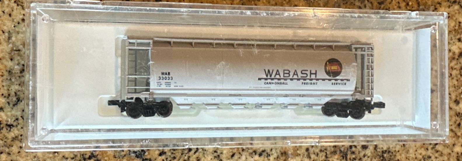 Eastern Seaboard ACF 50’ Cylindrical Hopper Wabash #1355 NIB