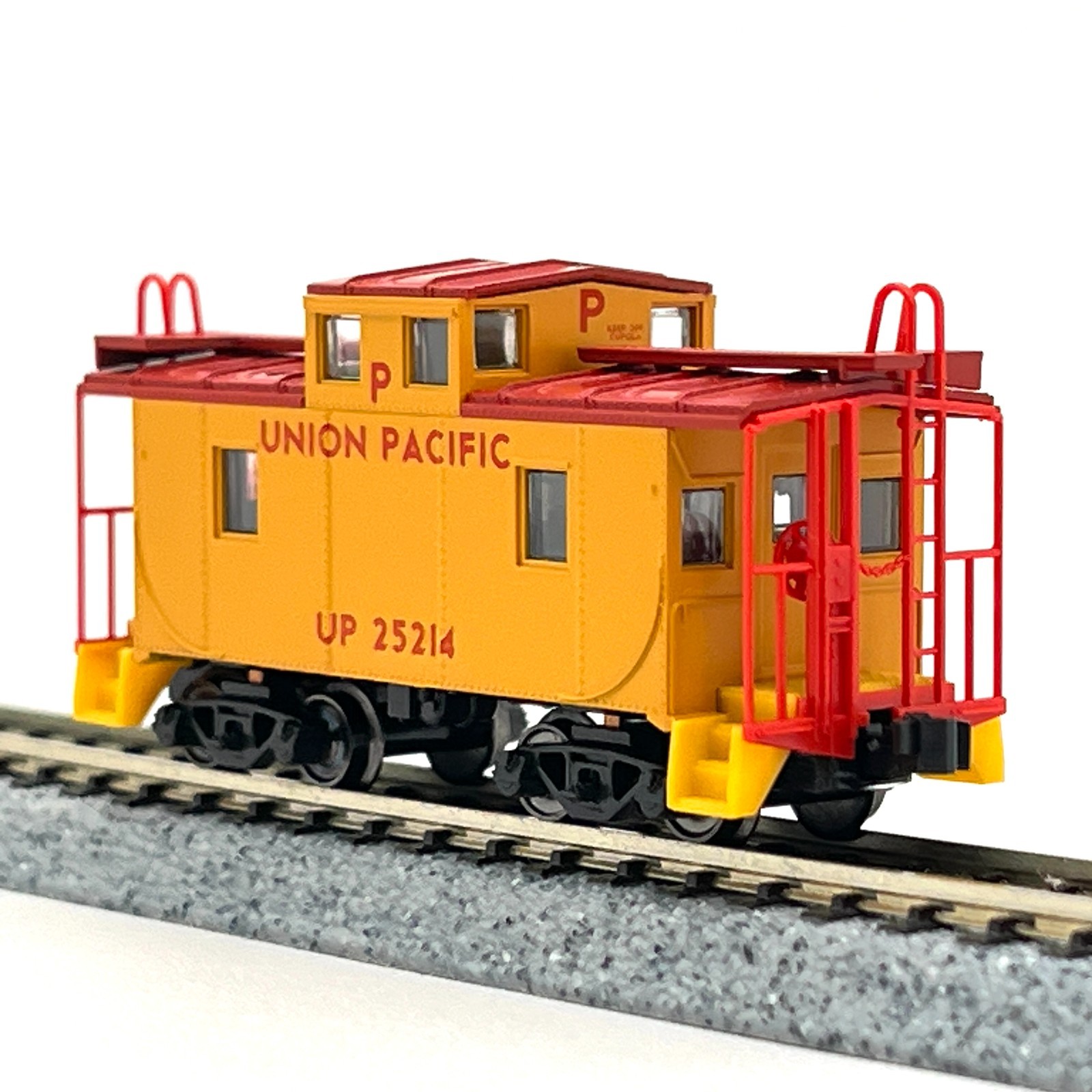 Kato N Scale Union Pacific Cupola Caboose UP 25214 LED LIGHTED