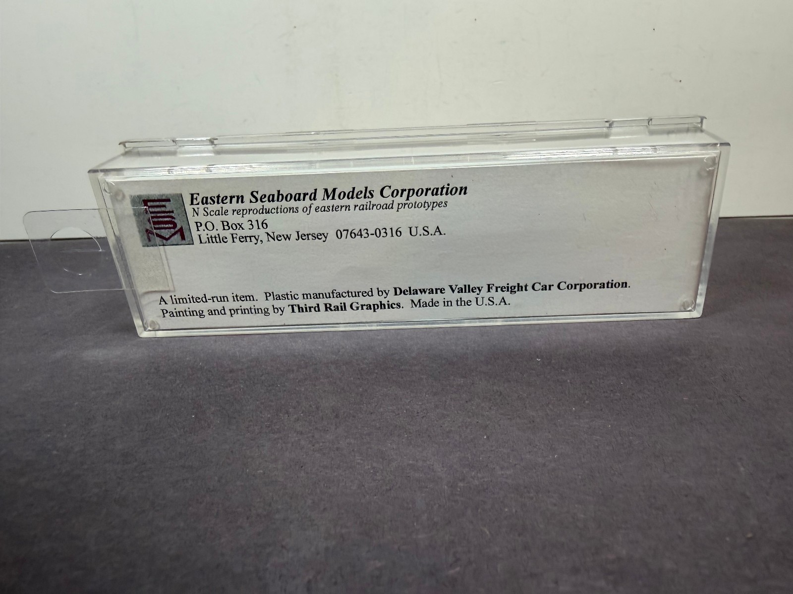 Eastern Seaboard Models N Scale Train 1355 Cylindrical Hopper WABASH WAB 33049