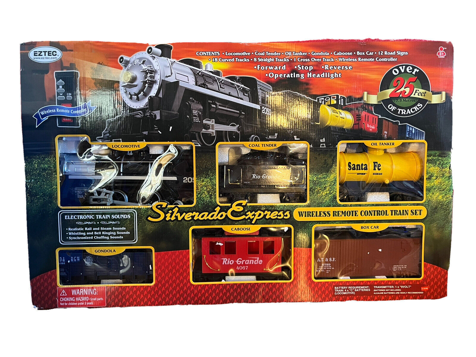 Eztec G Gauge Silverado Express Train Set EXPANSION ADD-ON CARS-Scientific Toy