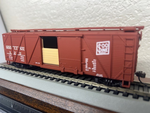 SOO LINE GRAIN DOOR USRA 40ft SINGLE SHEATHED BOX CAR HO Scale ” $OO LINE ” NEW