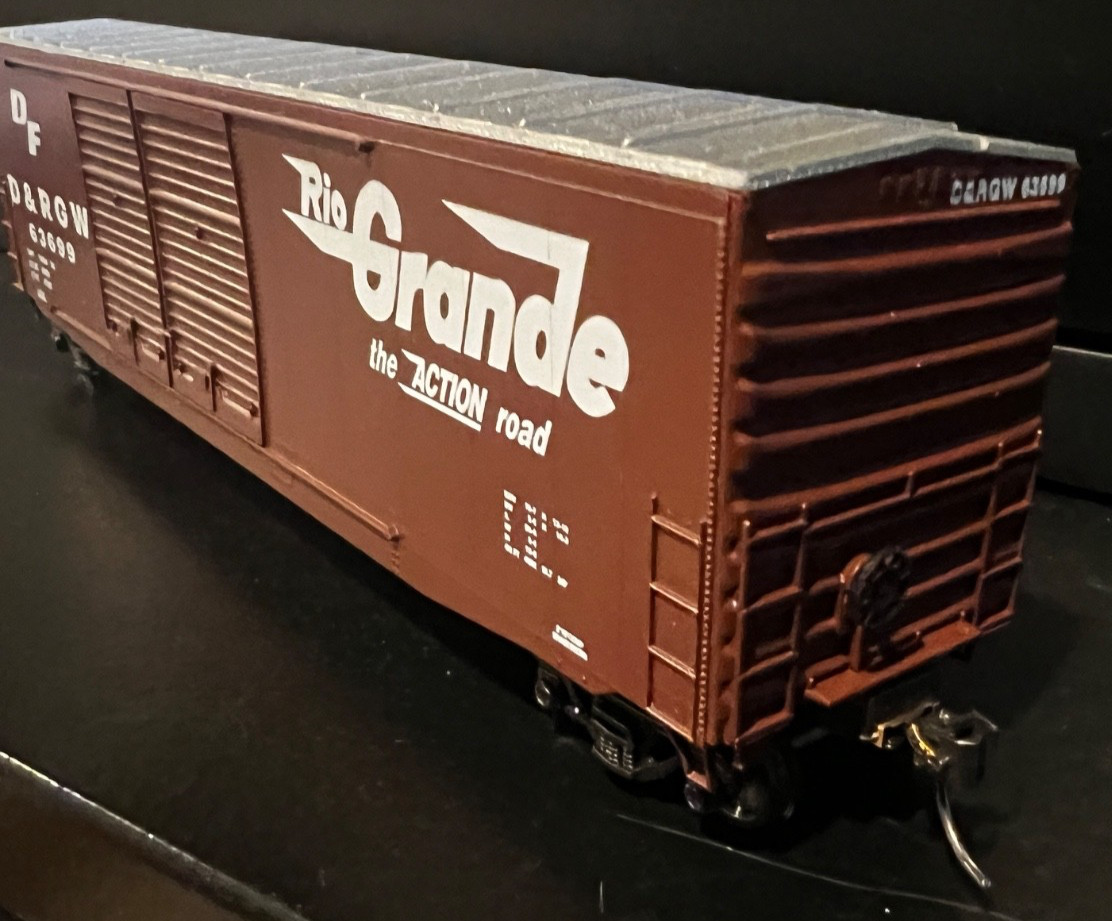 E&C Shops HO Kit #0301 50’ PS-1 Double Door Boxcar #63699 pre-built