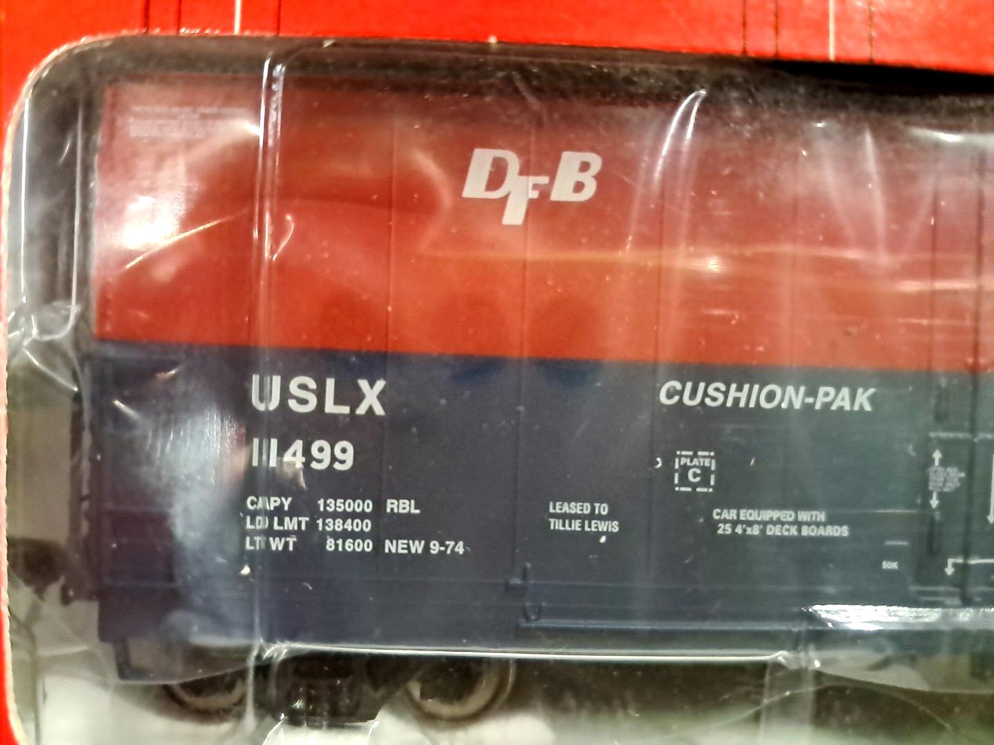 RTR Atlas Evans Double Plug Door Box Car-Ogden Corporation #11499 BUILT-LAYOUT M