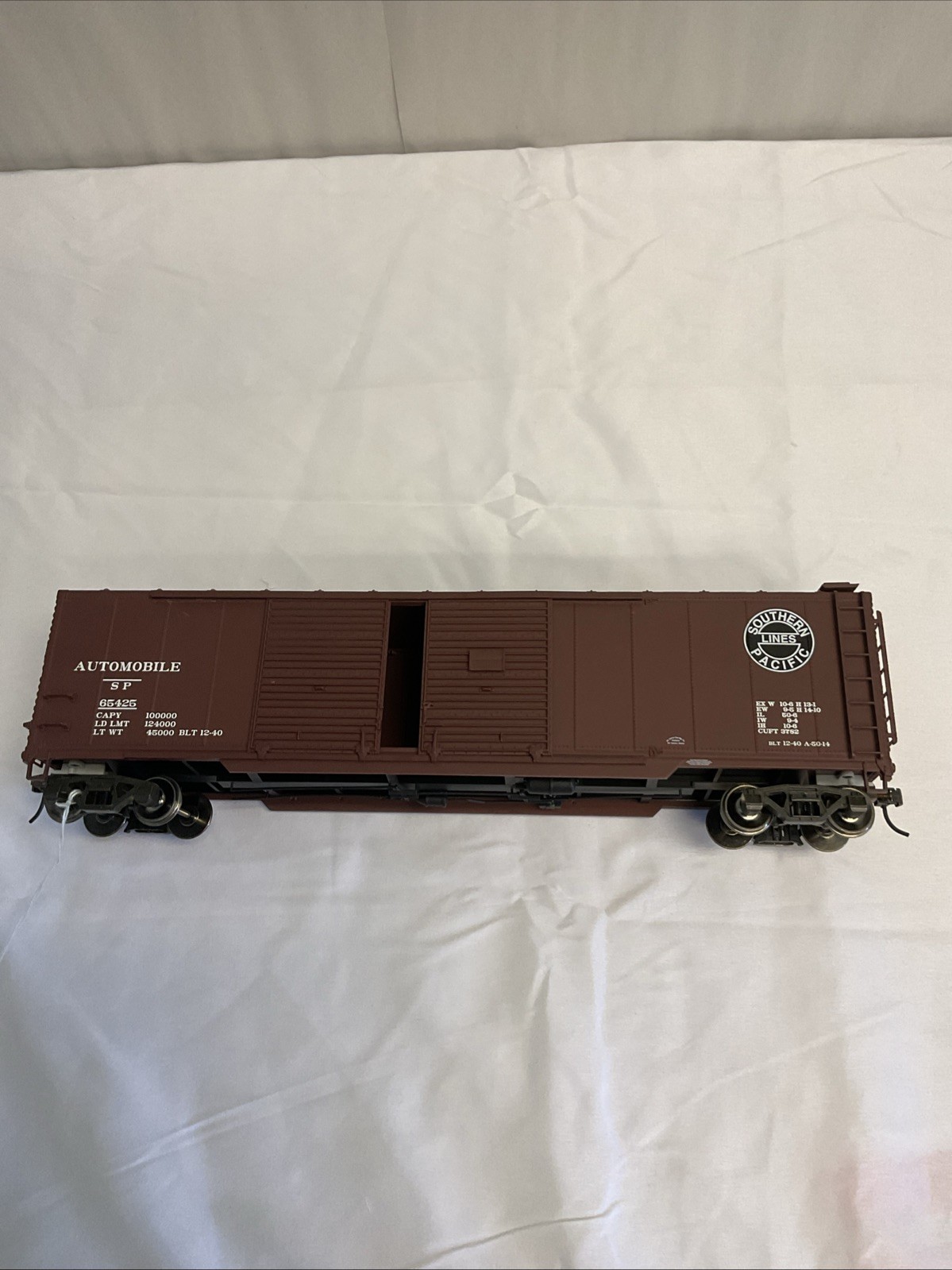 Southern Pacific Sp 50’ Automotive Boxcar O Scale #65425 (NB)