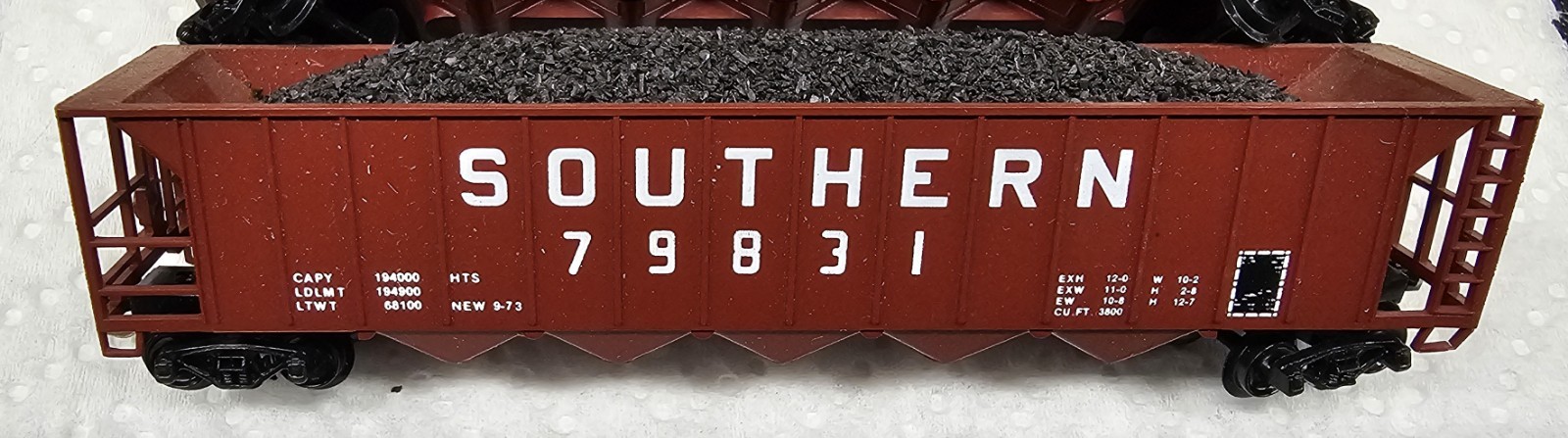 N Scale Precision – Southern – 5-Bay Ortner Rapid Discharge 3 Pack