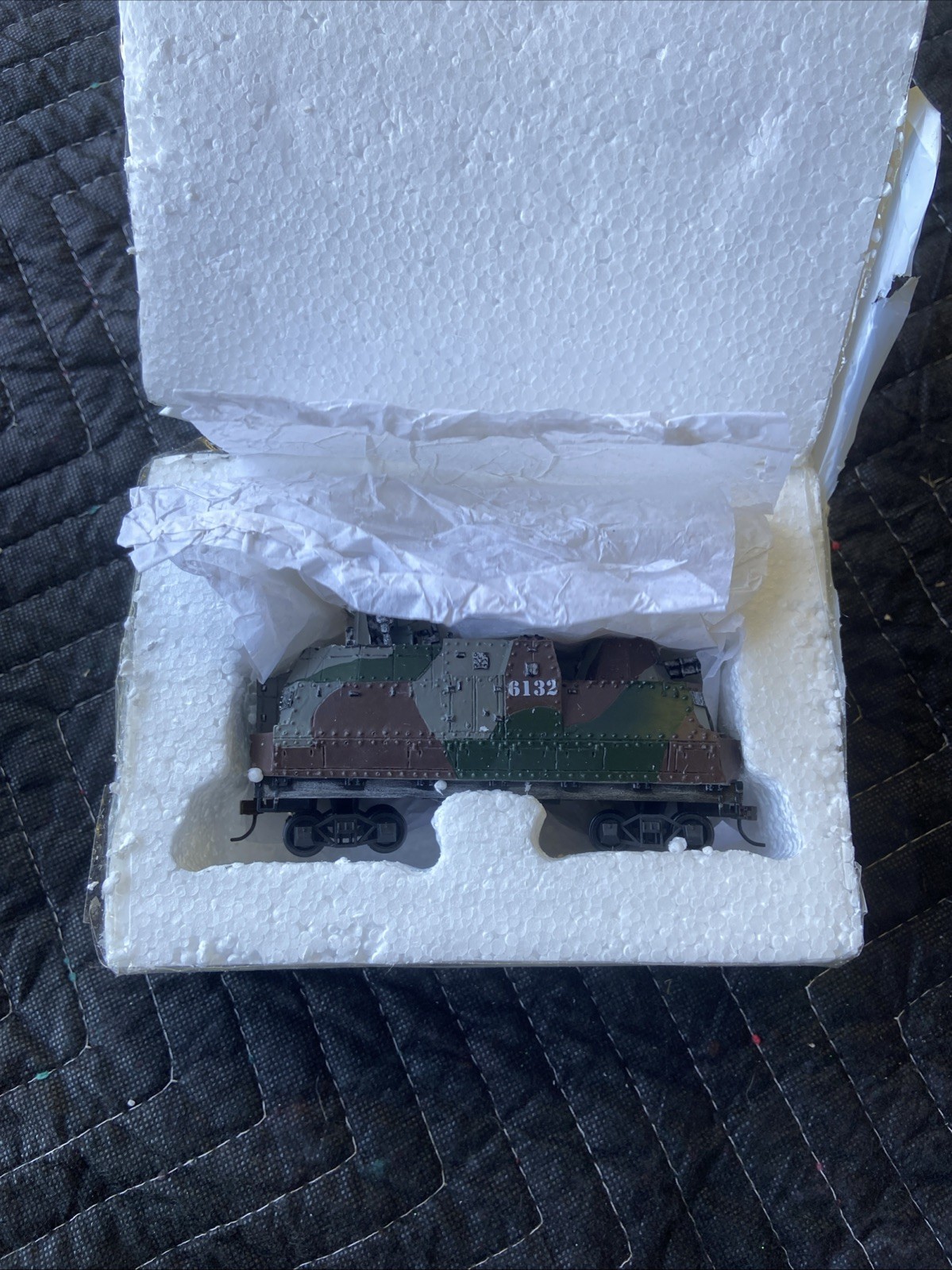 Hawthorne Village “Artillery/Anti-Aircraft Car” 6132 WWII Armored Train – NIB