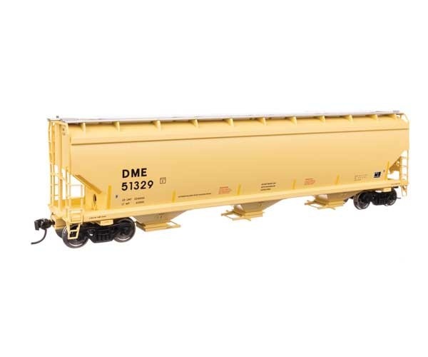 Walthers HO Scale ~ 60′ 5150 3-Bay Covered Hopper ~Dakota Minnesota Eastern DM&E