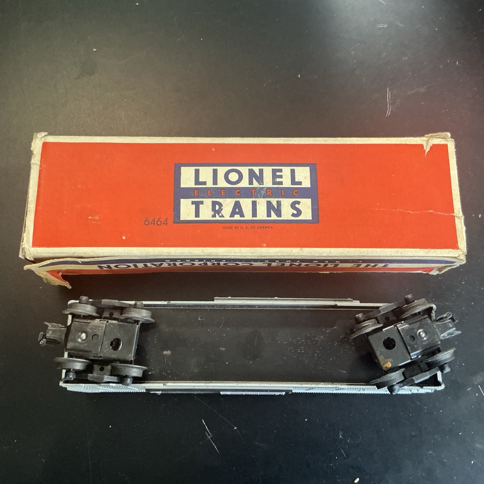 Lionel 6464 WESTERN PACIFIC BLUE LETTER BOXCAR 1953 O Gauge W/ Box