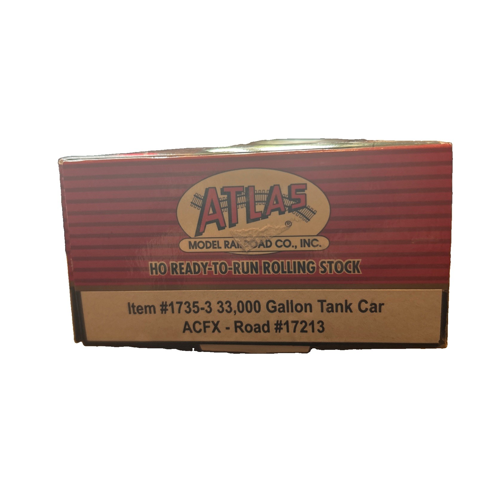 Atlas 1735-3 Tank Car 33,000 Gallon Acfx Road #17213 NEW IN BOX
