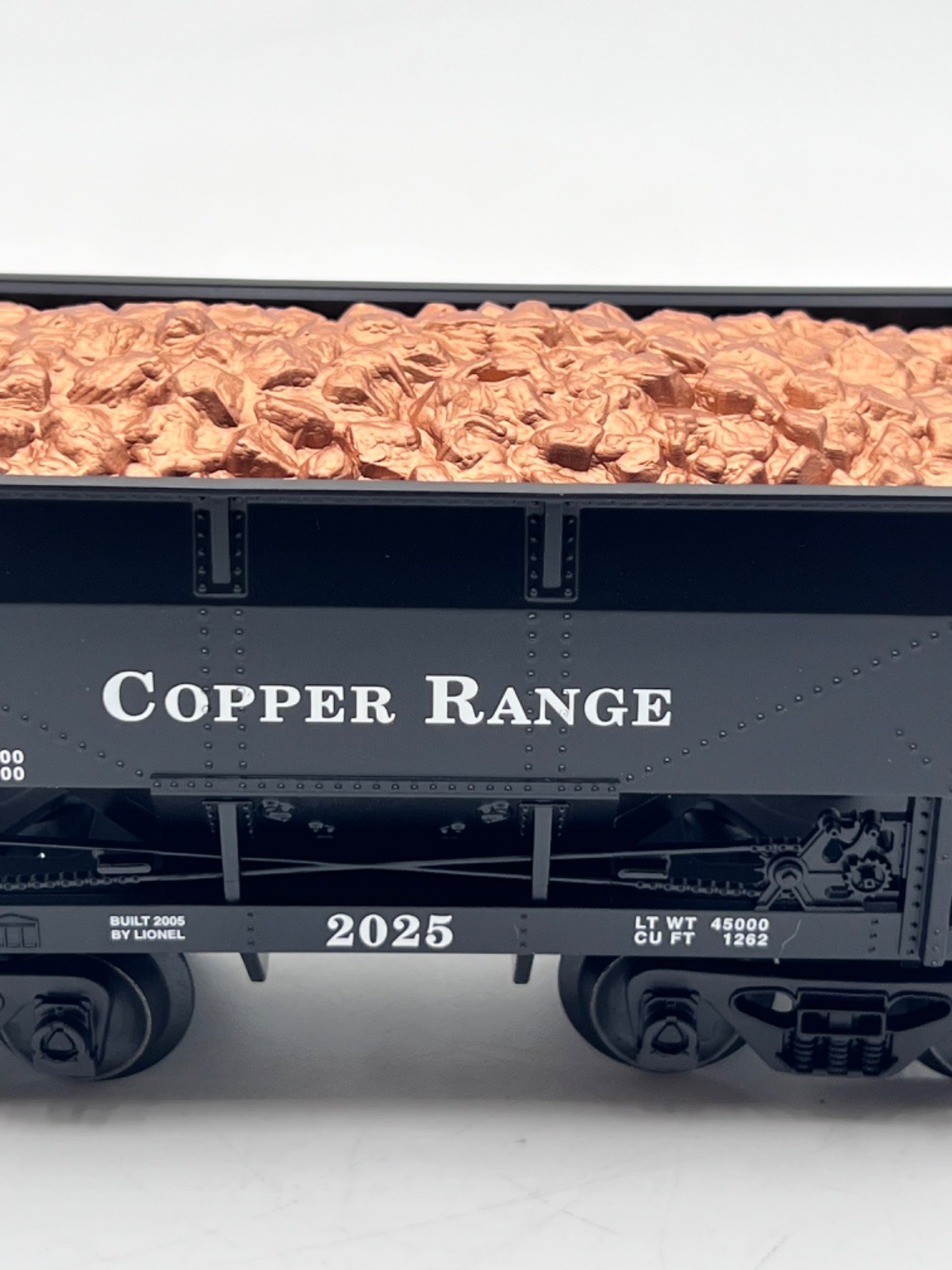 Lionel 6-16484 Copper Range Ore Car O Gauge Operating Couplers New- Original Box